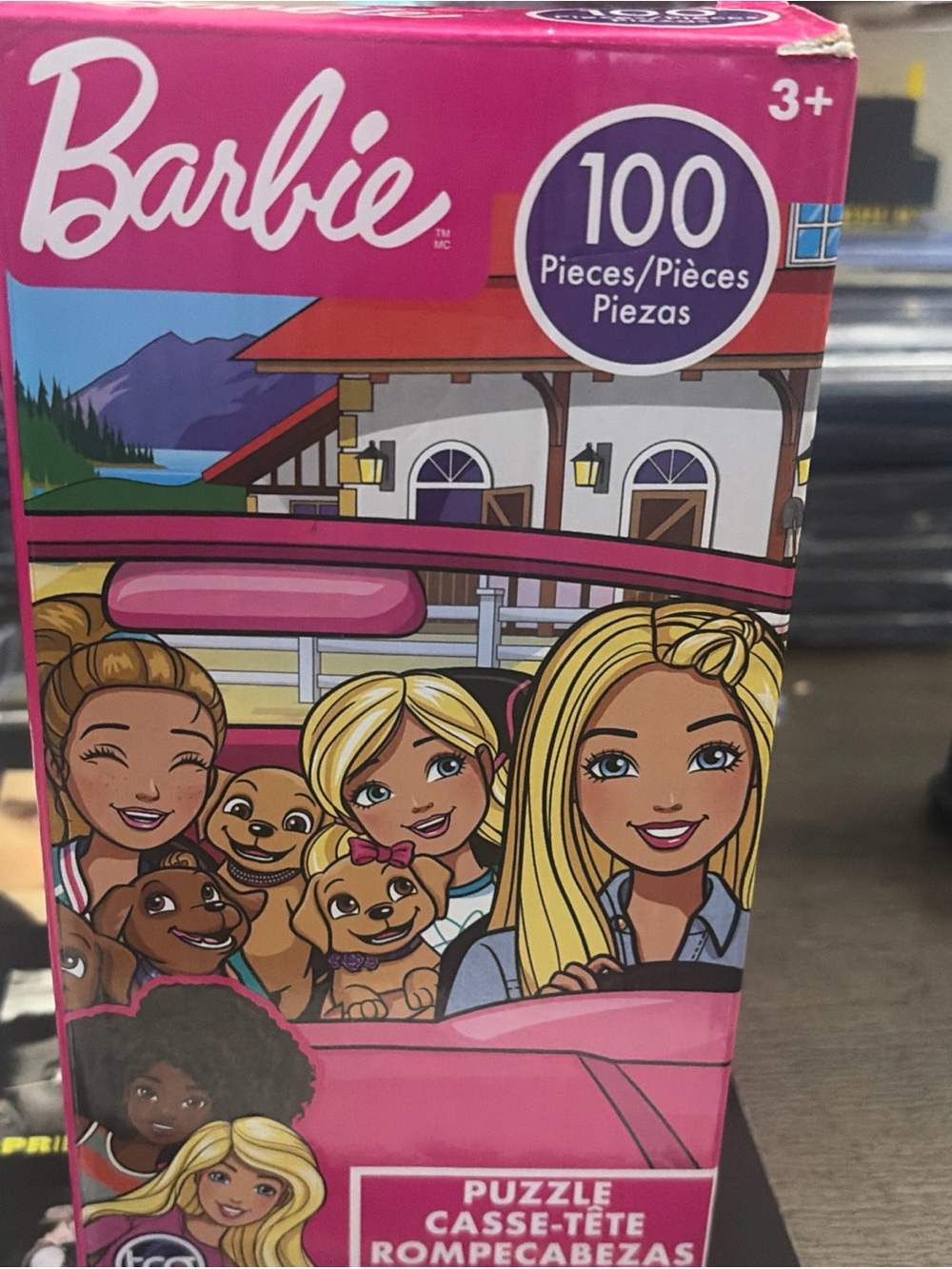 Barbie puzzle box